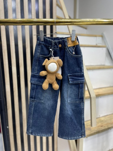 Джинсы прямые Raisa Kids синий