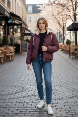 Ветровка FASHION бордовый