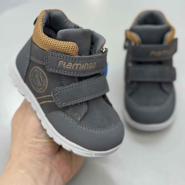 Ботинки FLAMINGO серый