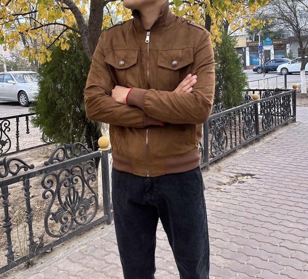 Бомбер Luppo коричневый