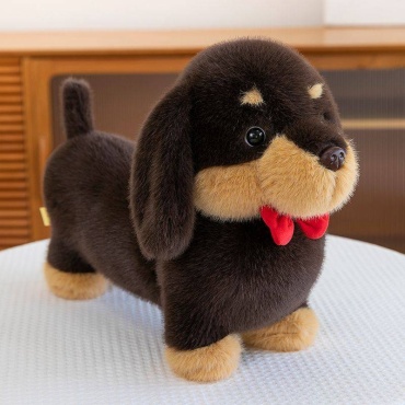 Мягкая игрушка Toys Собака Такса, 45 см