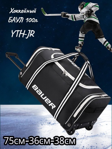 Сумка BAUER BAUER hockey bag x 100 л черный