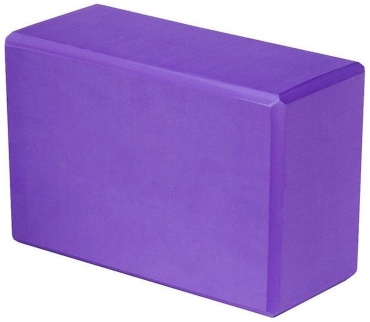 Блок для йоги 30351153_977359957 фиолетовый