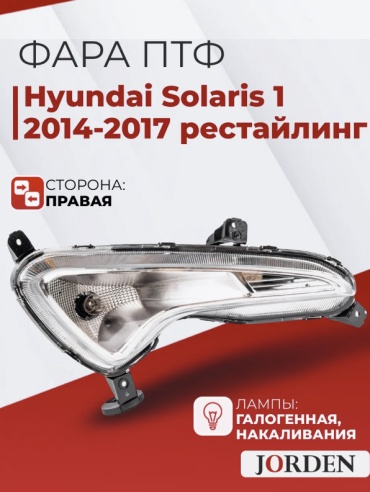 JORDEN противотуманная фара JH02ACT15003R