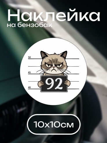 Наклейка на бензобак