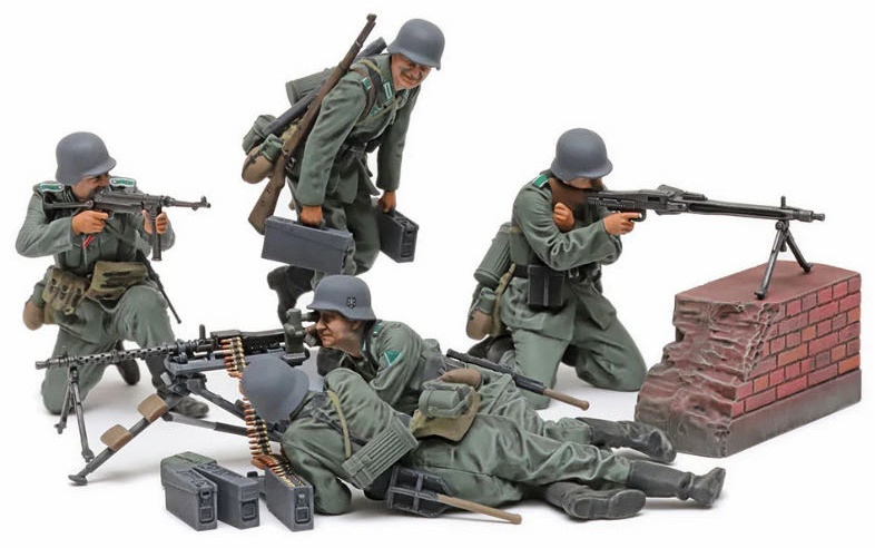 Модель German machine gun team