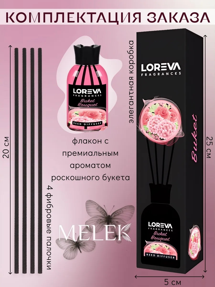 Диффузор Loreva Букет 110 мл