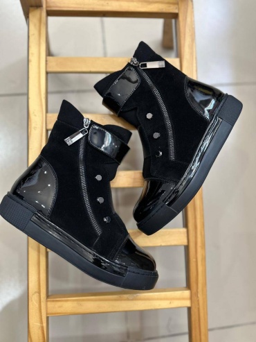 Ботинки черный