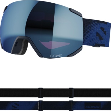 Маска горнолыжная Salomon Radium Sigma L47255700 синий размер one size
