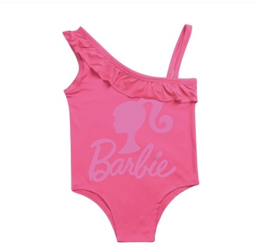 Слитный купальник Barbie розовый