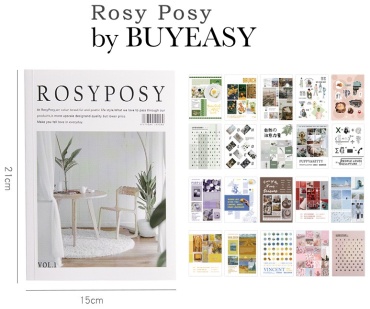 Альбом Rosy Posy Альбом стикеров наклеек 20