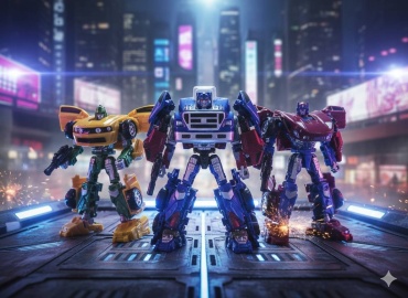 Трансформер Трансформер Commander Robots, высота 17 см