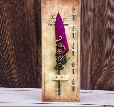 Feather pen 1 шт