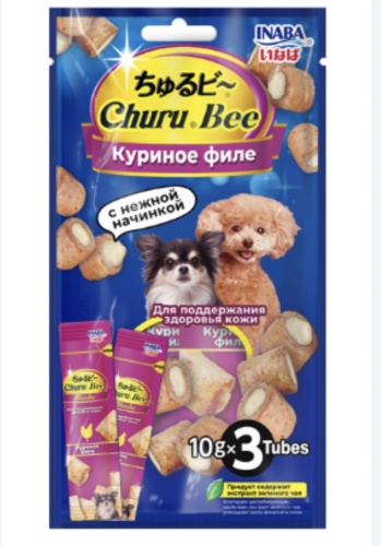 Лакомство INABA трубочки 378 30 г