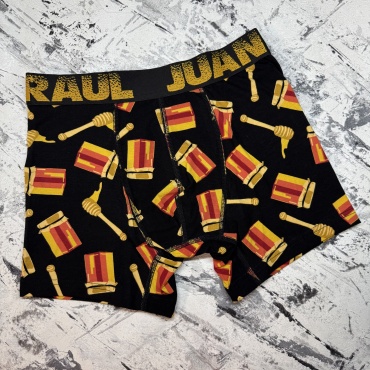 Боксеры Juan Raul черный, мультиколор