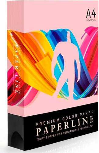 Бумага 30059913_15396.0, Бумага ксероксная 80 гр., Paperline ROSE А4, A4, 500 шт, матовое покрытие