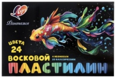 Пластилин. Луч. 24- цветов