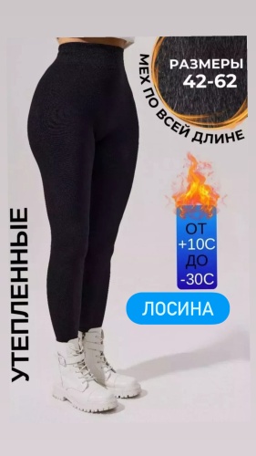 Лосины MANSOLE черный, антрацит
