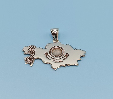 Подвеска AQUAMARINE 17890 вес 5.51 г серебро, без вставок
