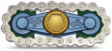 Спиннер Цепь HD815-2-BG синий, золотой