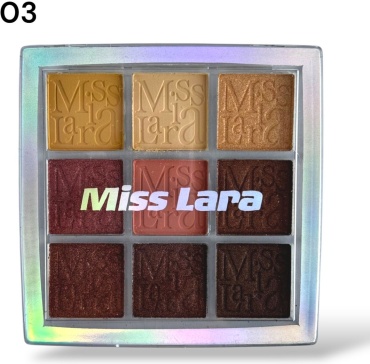 Miss Lara тени прессованные Palette 03