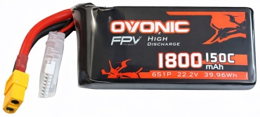 Аккумулятор Ovonic Ovonic 1800mah 150c 6s Lipo