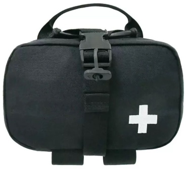 Подсумок QAZ PRO TACTICAL Аптечка тактическая подсумок черный QPT