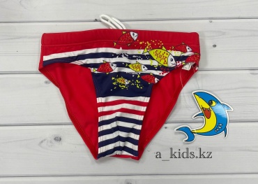Плавки Akids красный