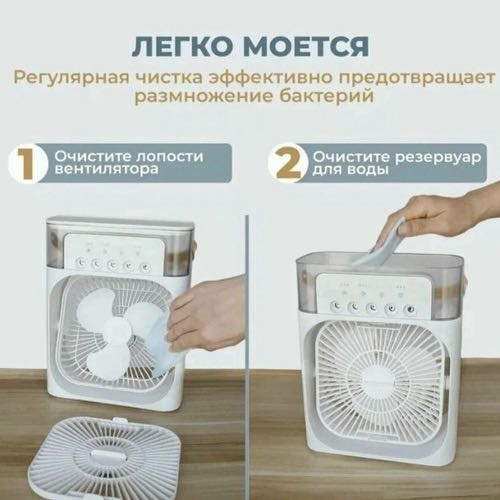 Вентилятор Elistin-8801 белый