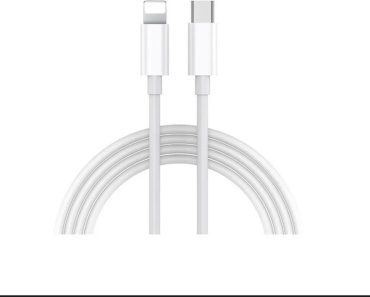 Кабель WIWU USB TypeC (F), Lightning, 1 м, Wi-008 белый