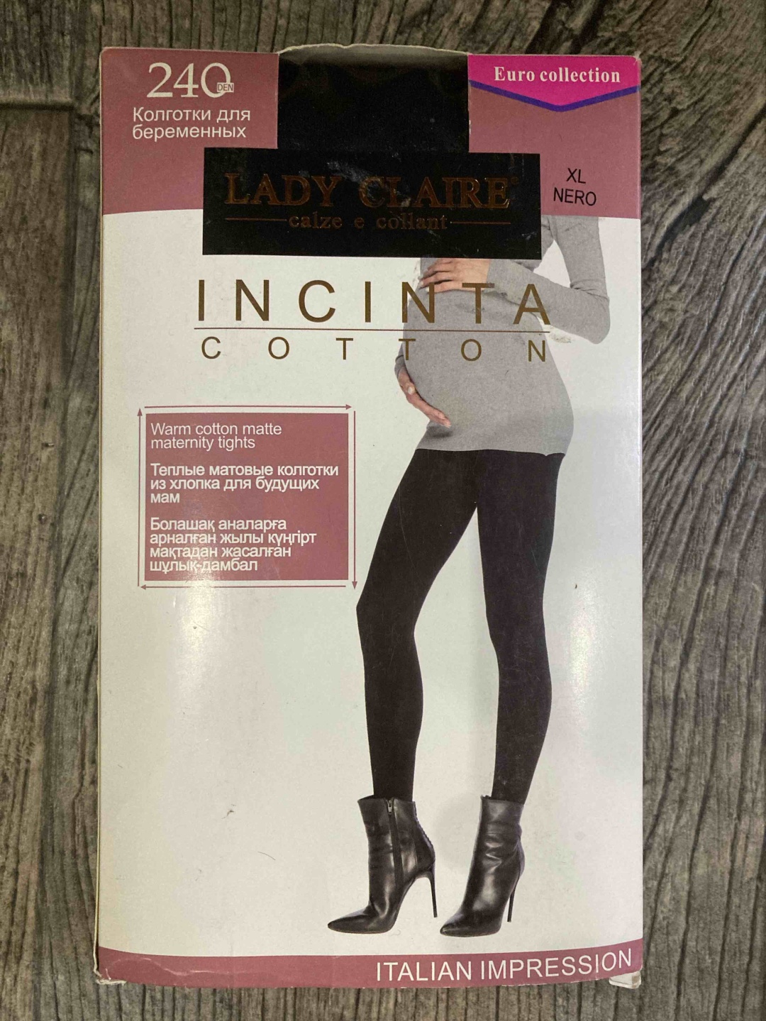 Колготки LADY CLAIRE черный
