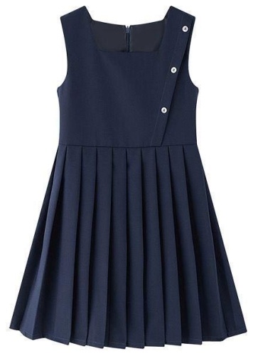 Школьное платье сарафан FASHION CLASSICS синий