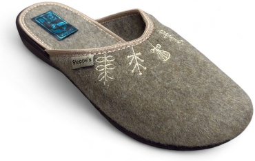 Тапочки Steppe's бронзовый, коричневый