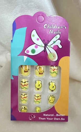 Накладные ногти Children’s nails 12 шт