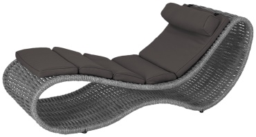 Шезлонг DeckWood 676 серый
