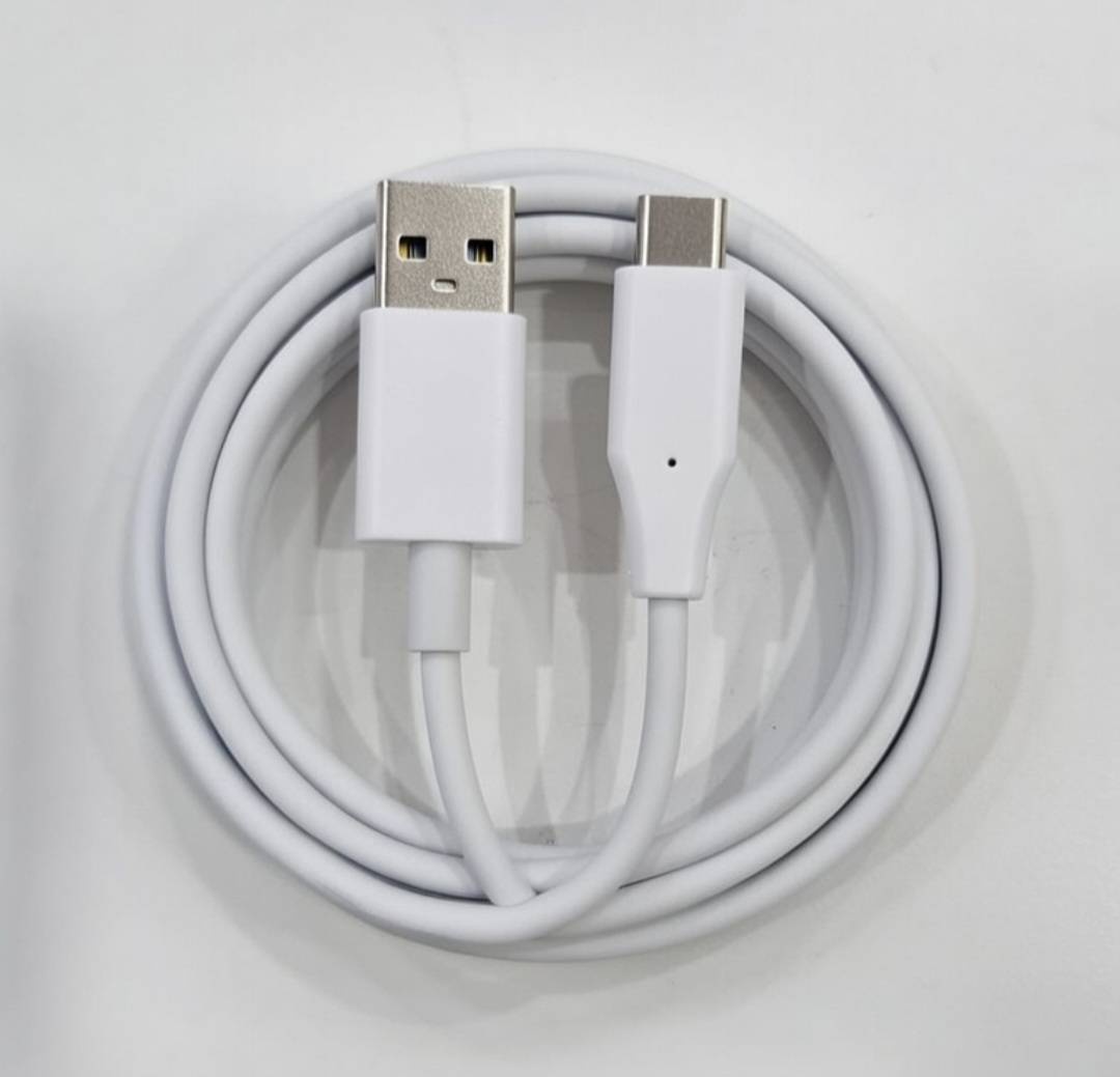 Кабель USB TypeC (M), 1 м, белый
