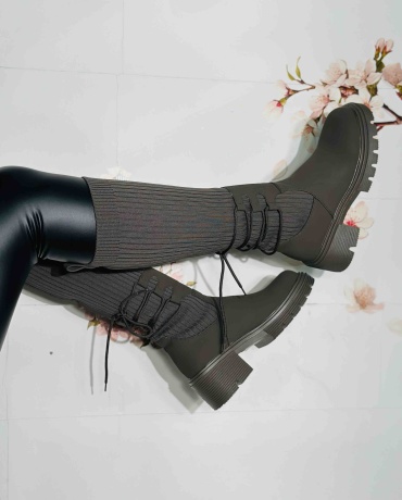 Сапоги Top Shop хаки