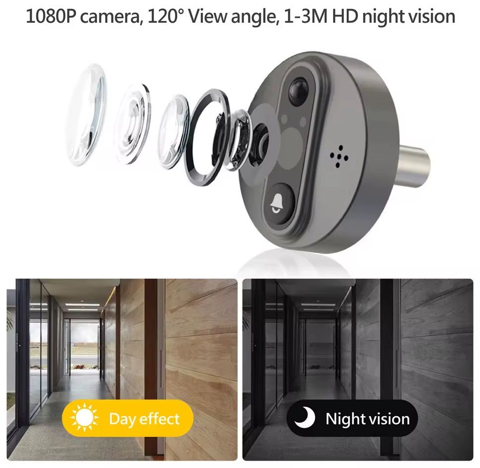 Дверной глазок Smart Tech 300-PD