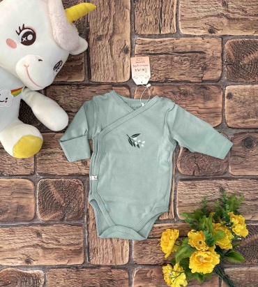 Боди Twins Textile бирюзовый