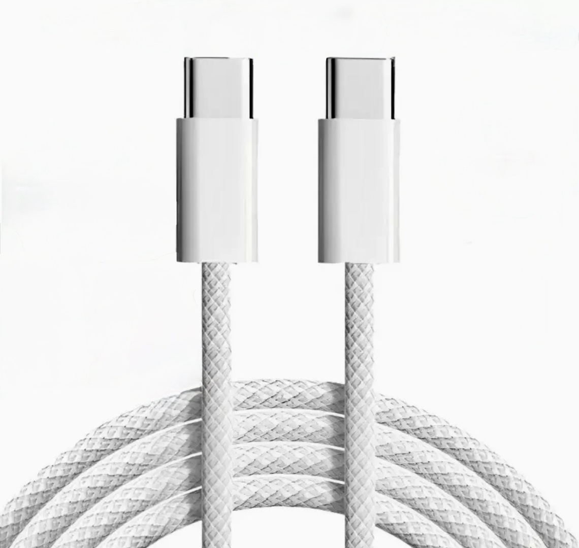 Кабель USB TypeC (M), 2 м, белый