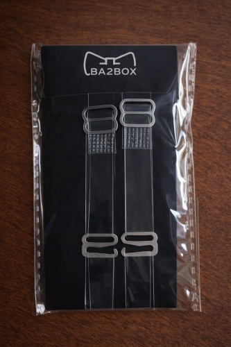 Бретельки для бюстгальтеров BA2BOX BA2BOX аксессуар для одежды прозрачный