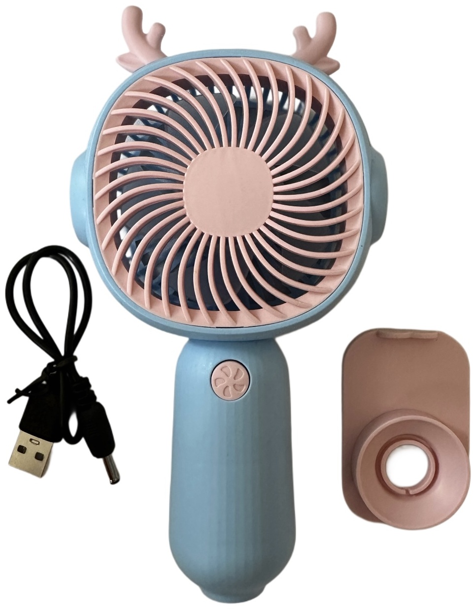 Cute Mini Fan синий
