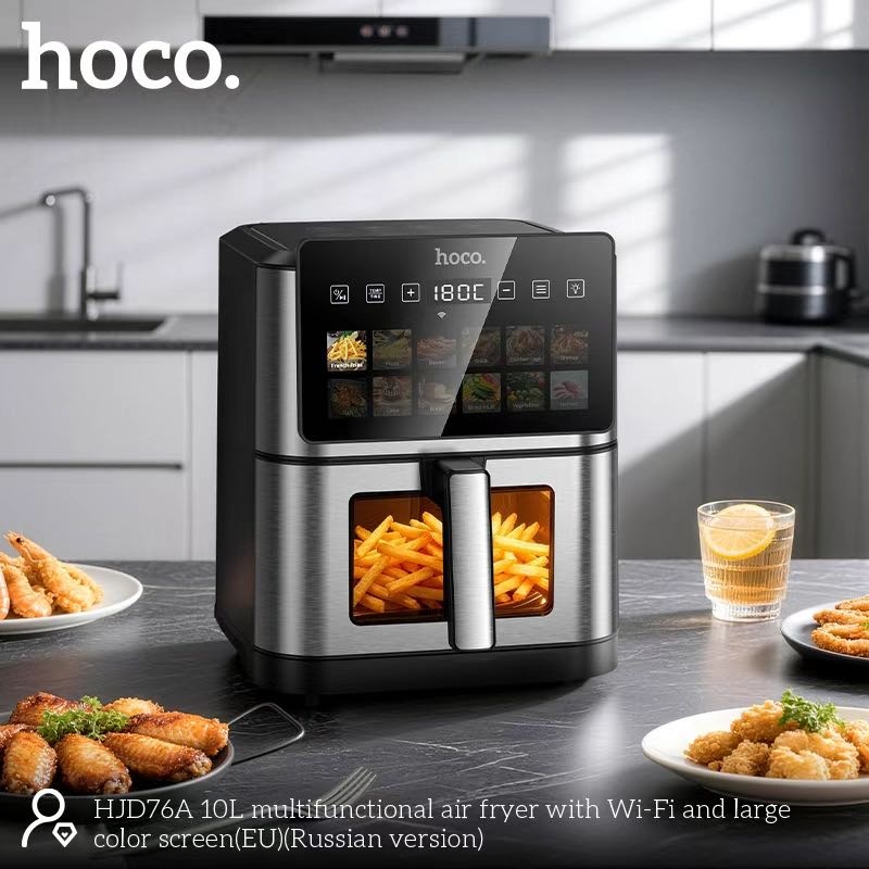 Аэрогриль Hoco HJD76A 10 л черный