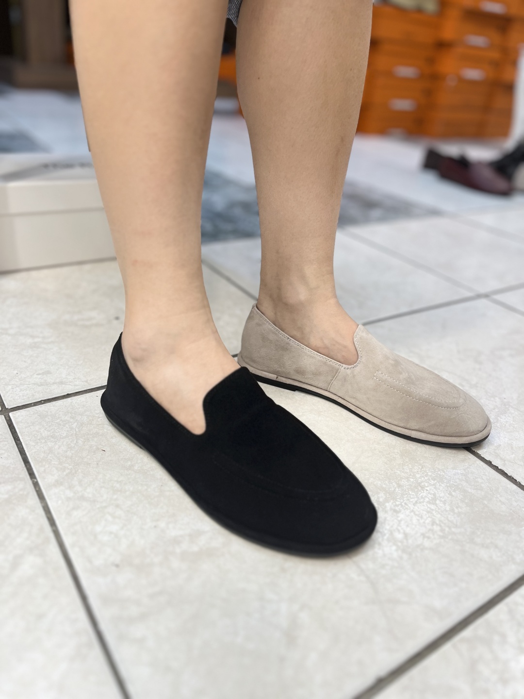 Мокасины черный