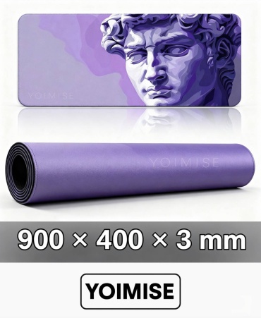 YOIMISE Michelangelo 900x400x3 мм фиолетовый