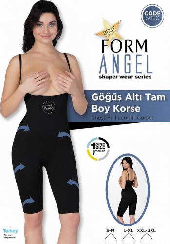 Боди Form Angel черный