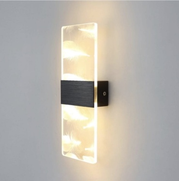 Бра настенный LED, черный