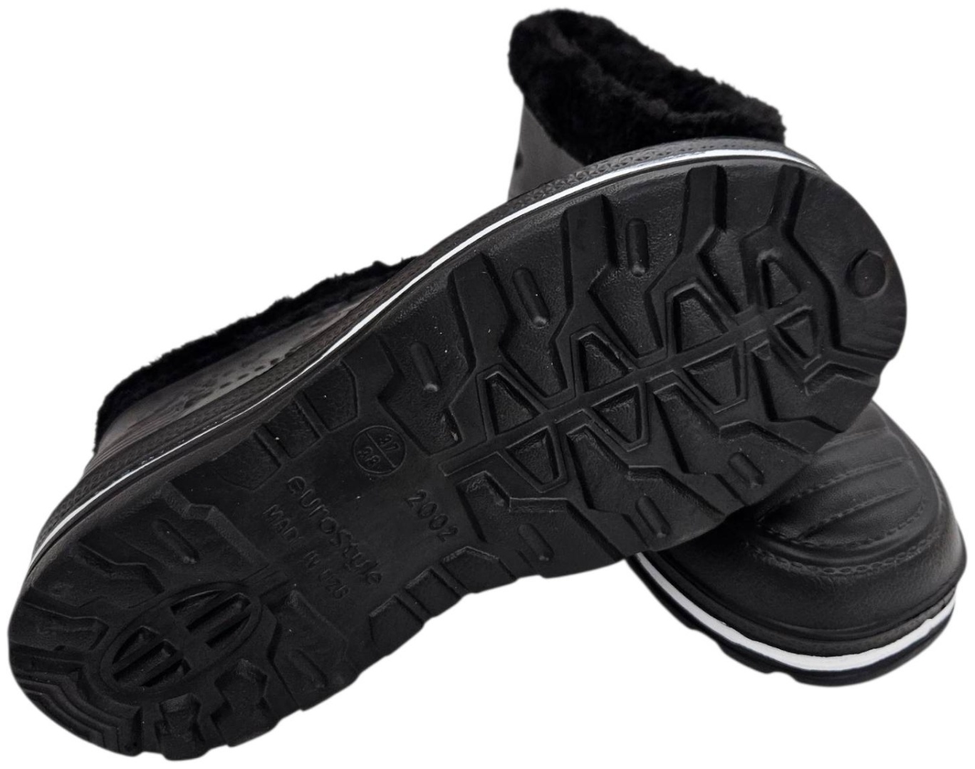 Галоши KBK.STORE белый, черный