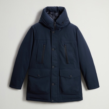Парка WOOLRICH синий