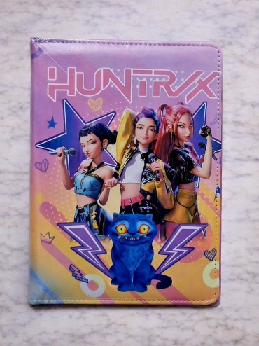 Блокнот K-pop Huntrix, A5, 100 л, мультиколор